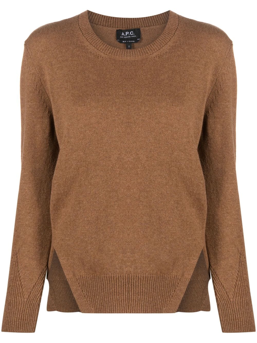 A.P.C. Pullover aus Schurwolle - Braun von A.P.C.