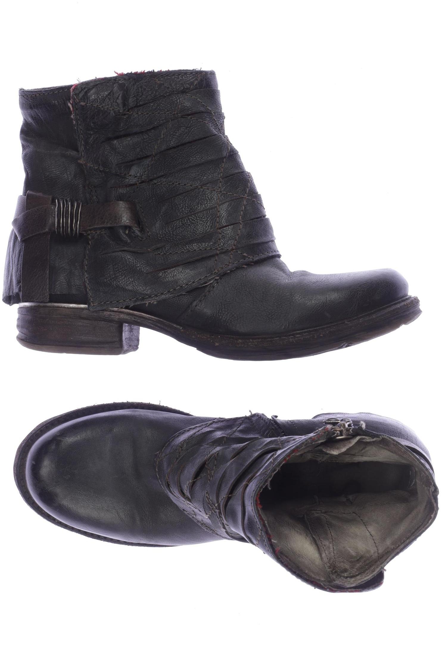 A.S.98 Damen Stiefelette, marineblau von a.s.98