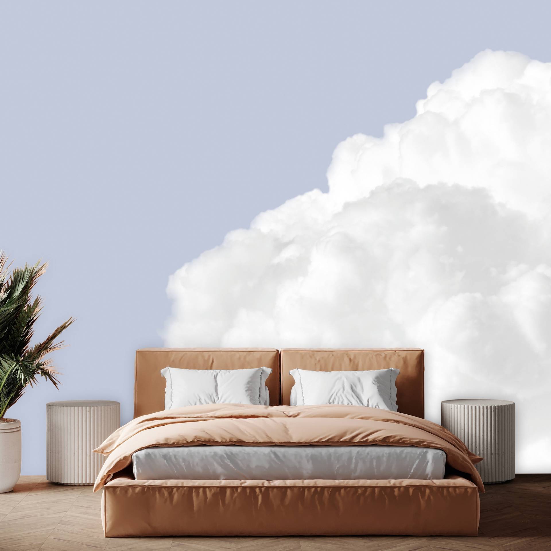 A.S. Création Vliestapete "Fototapete Wolke Hellblau Weiß Himmelsmotiv" matt strukturiert von A.S. Création