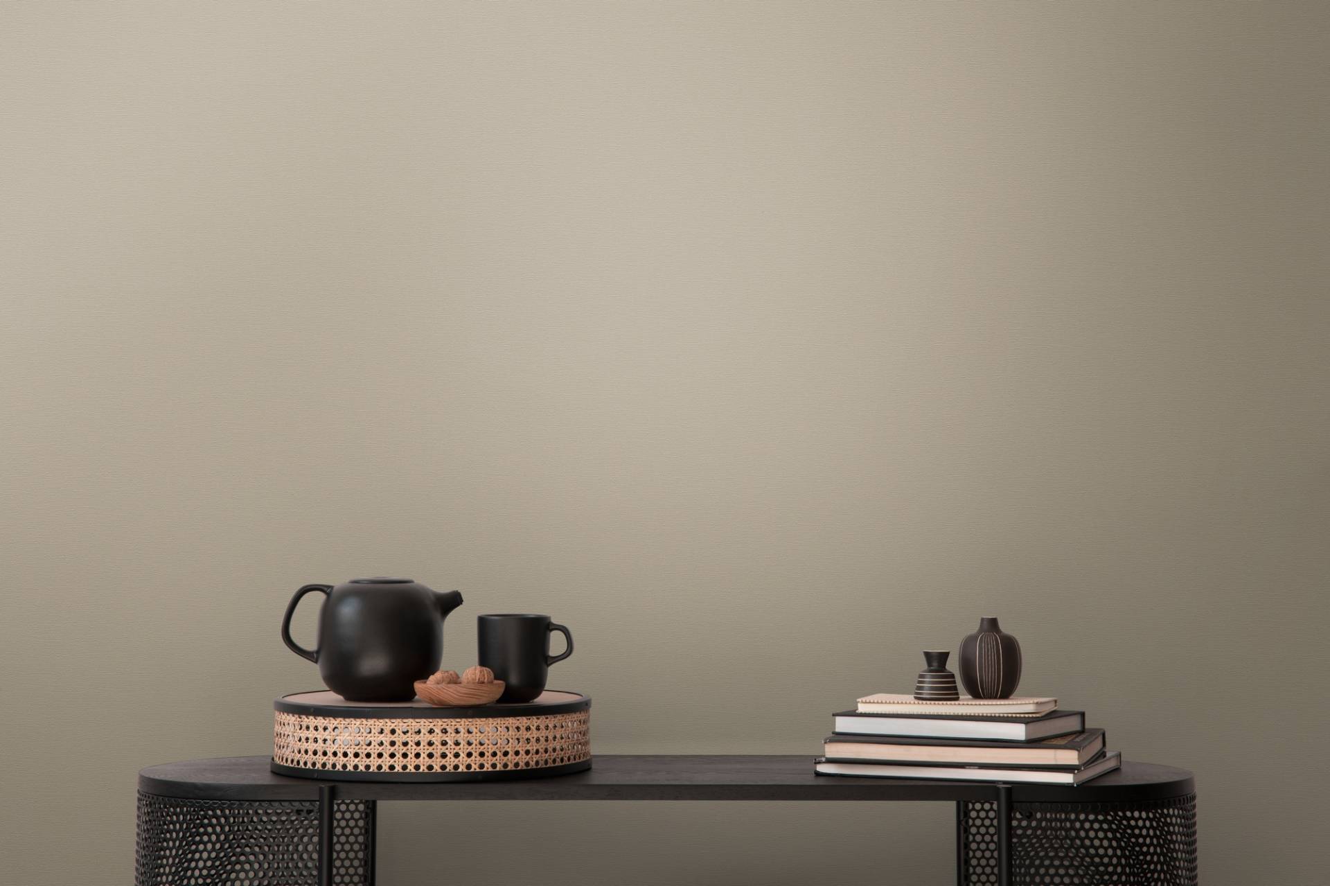 A.S. Création Vliestapete "French Affair Unitapete mit Oberflächenstruktur Landhaus" matt strukturiert Vliestapete Uni für Schlafzimmer Küche Wohnzimmer Uni Design modern von A.S. Création