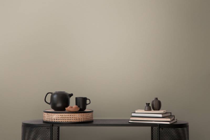 A.S. Création Vliestapete "French Affair Unitapete mit Oberflächenstruktur Landhaus" matt strukturiert Vliestapete Uni für Schlafzimmer Küche Wohnzimmer Uni Design modern von A.S. Création