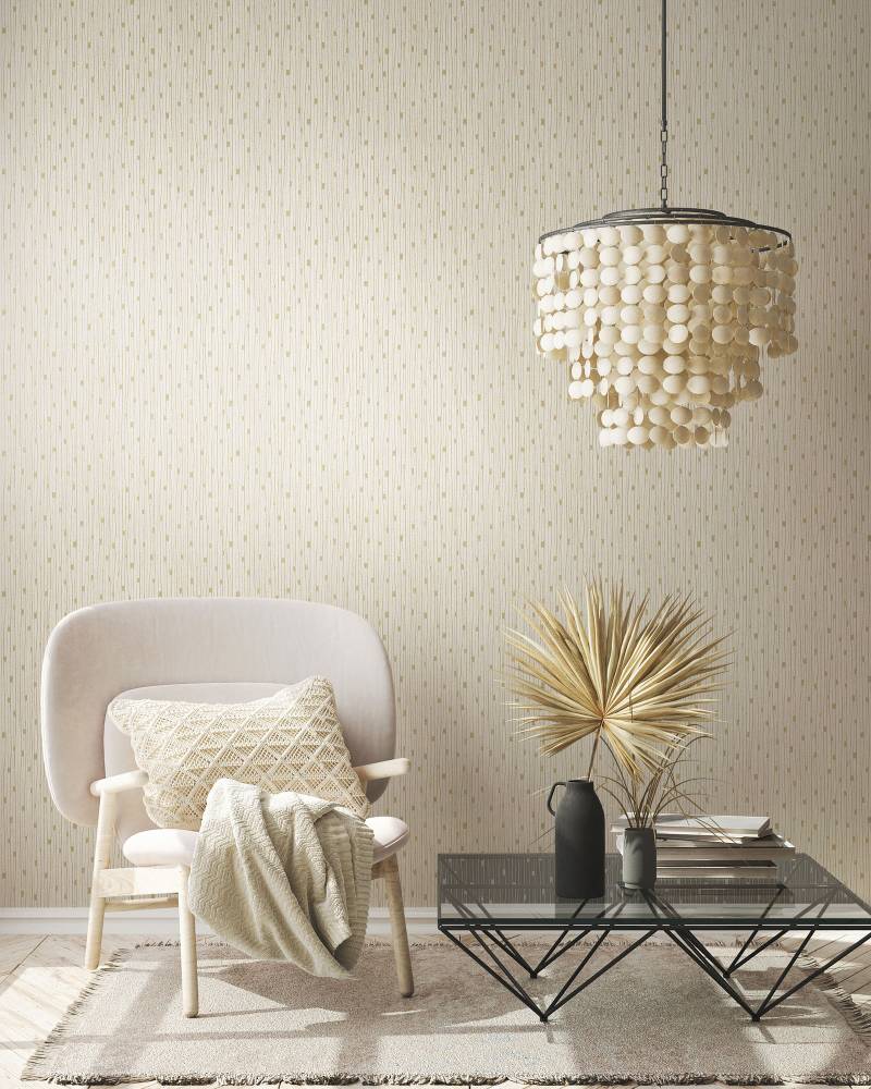 A.S. Création Vliestapete "THE BOS Streifentapete" abstrakt  gemustert  leicht glänzend leicht strukturiert Grafisch Tapeten Wohnzimmer Schlafzimmer Küche Flur Design Wandtapete von A.S. Création