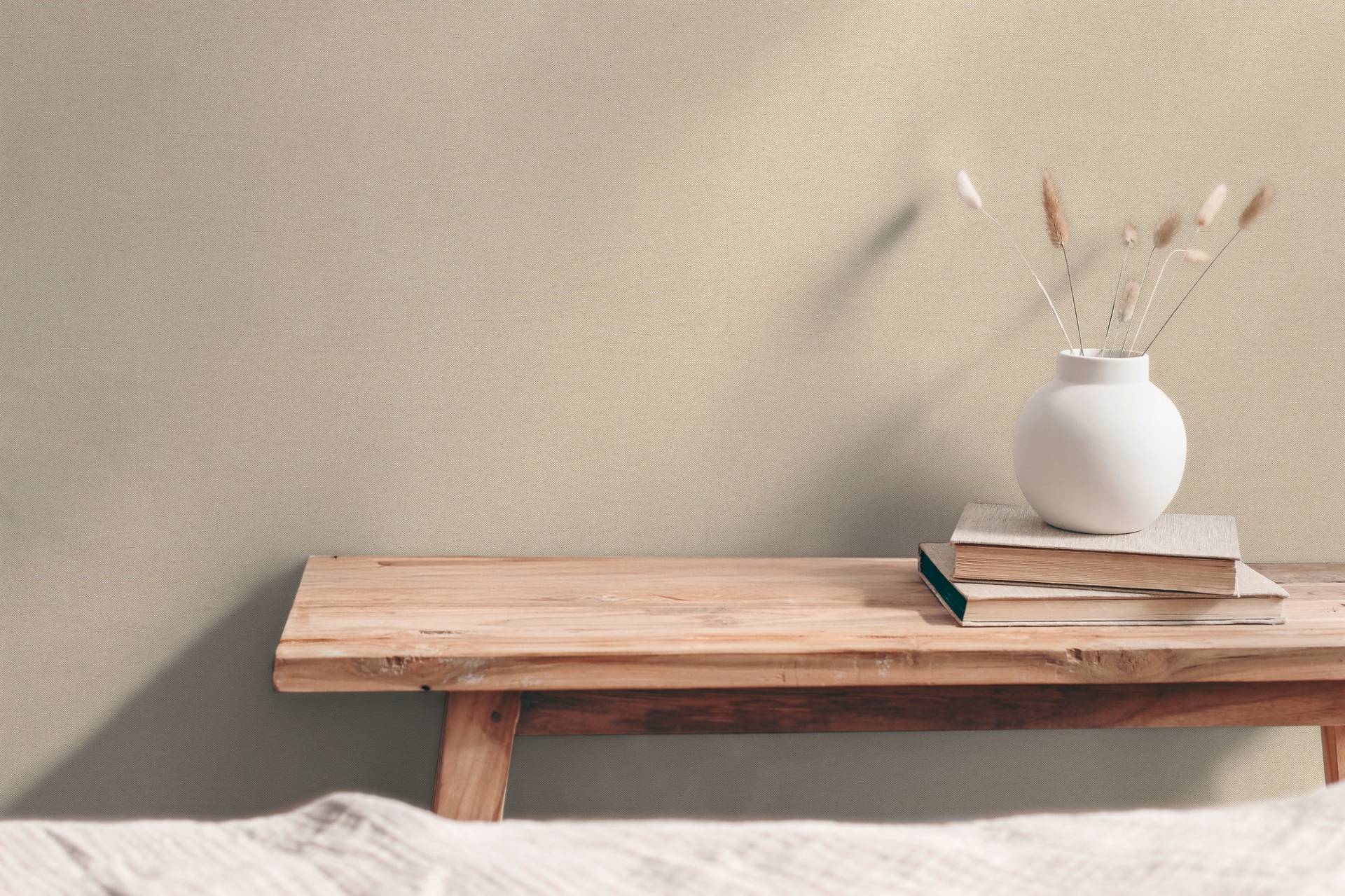 A.S. Création Vliestapete "mit textiler Optik verschiedene Farben" matt strukturiert von A.S. Création