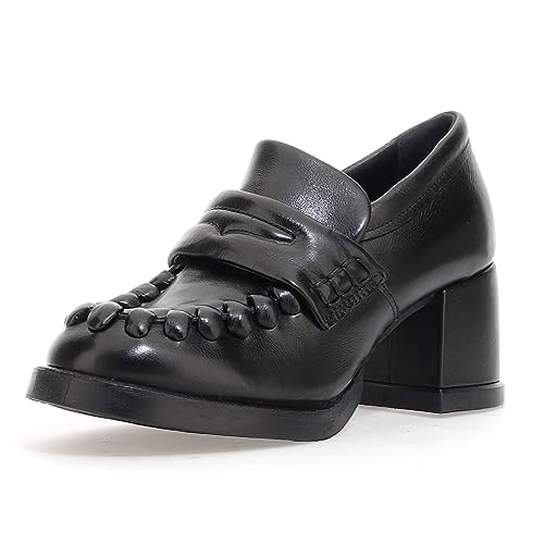 A.S.98 AIREAL Damen niedrige Lederschuhe Nero 37 von A.S.98