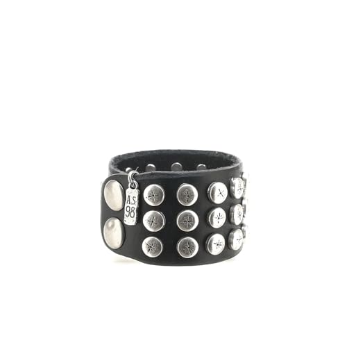 A.S.98 HERB Armband NERO Taglia unica von A.S.98
