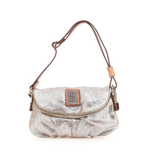 A.S.98 SUZY BORSA in Damenleder Argento Taglia unica von A.S.98