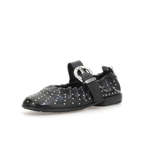 A.S.98 Zandra Scarpe Basse Damen niedrige Lederschuhe Nero 39 von A.S.98