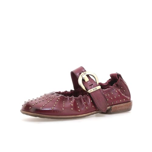 A.S.98 Zandra Scarpe Basse Damen niedrige Lederschuhe Rubino 38 von A.S.98