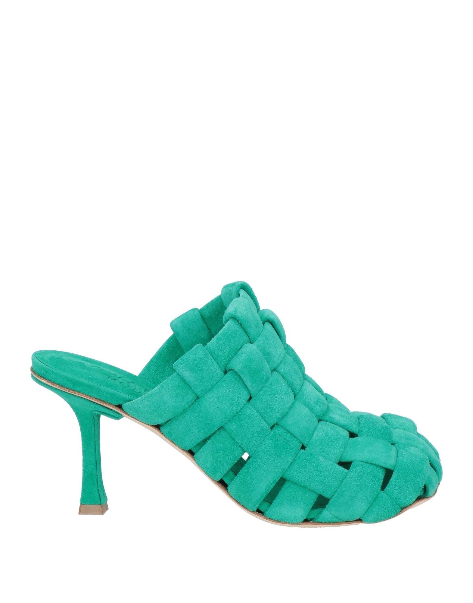 A.W.A.K.E. MODE Mules & Clogs Damen Smaragdgrün von A.W.A.K.E. MODE