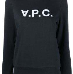 A.p.c. Navy Sweat Viva - Damen Baumwollsweatshirt von A.p.c.