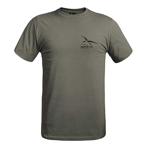 A10 Equipment Unisex Strong Air and Space Army Olivgrün T-Shirt, grün, M von A10 Equipment