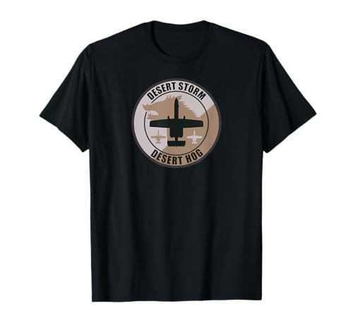 A-10 Desert Storm Patch T-Shirt von A10 Warthog Luftfahrtgeschenke