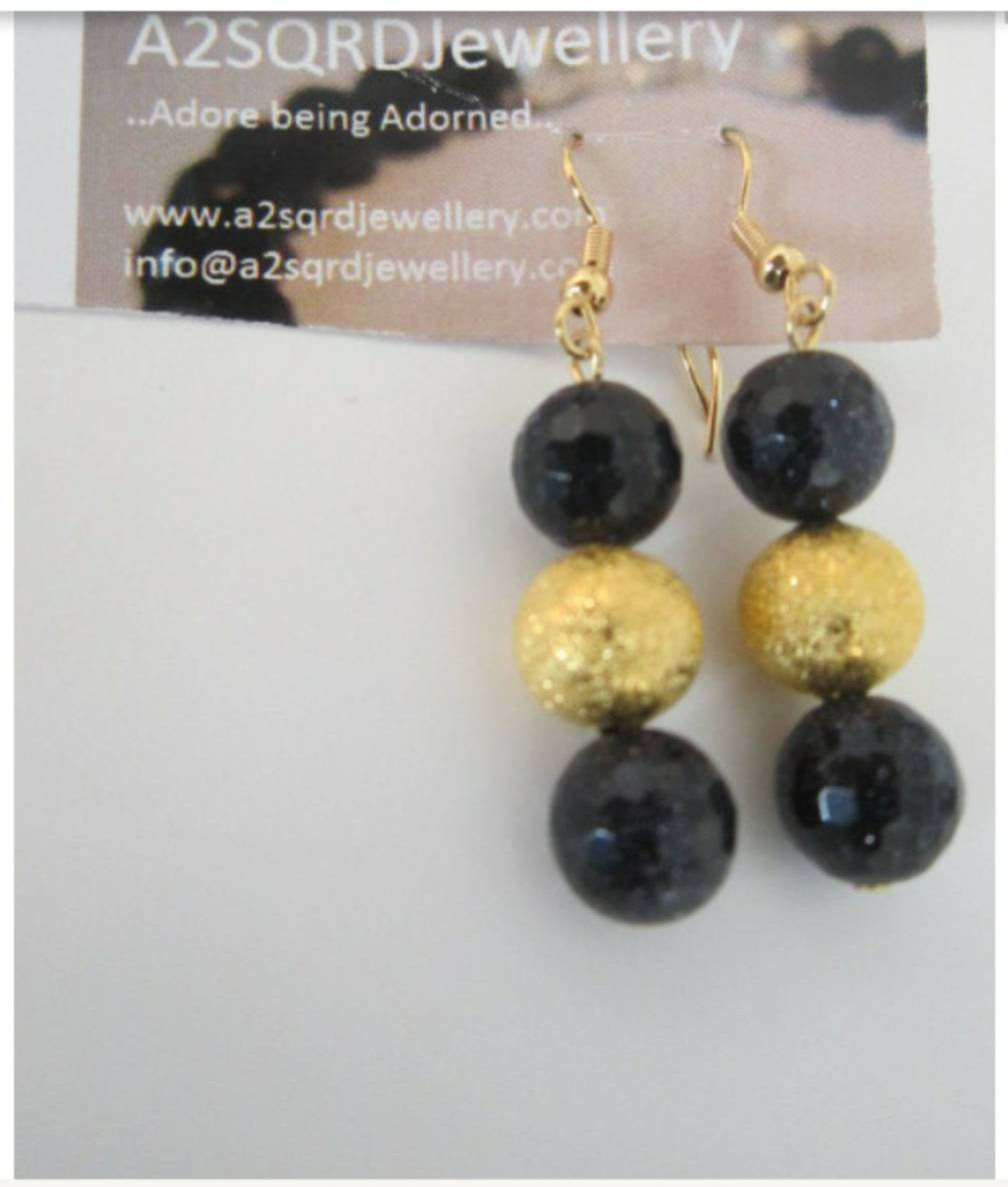 Galaxy "Skyline"-Ohrringe Galaxy "Skyline"-Ohrringe von A2SQRDJewellery