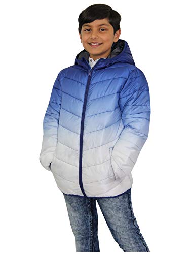 A2Z 4 Kids Kinder Jungen Jacke Gesteppt Stilvolle Zwei Farbig - Jacket JK23 Navy 11-12 von A2Z 4 Kids