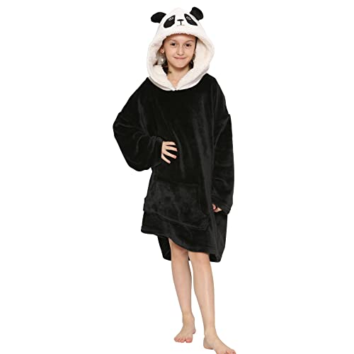 A2Z 4 Kids® Mädchen Jungen Panda Kapuzenpullover - Snuggle 950 Panda._One Size von A2Z 4 Kids