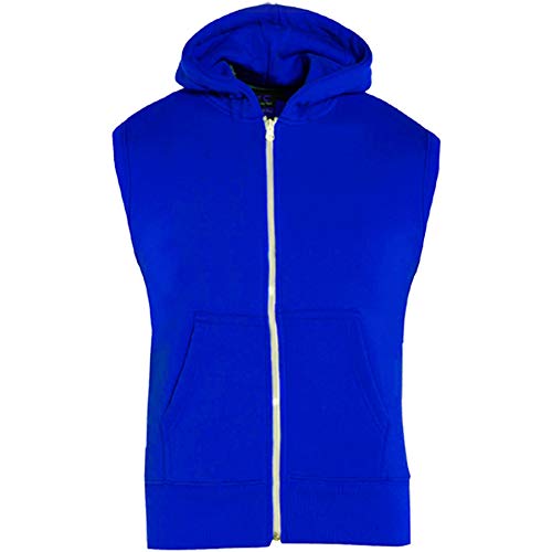 A2Z 4 Kids À capuche Gilet Veste Tissu Pas Manche Fermeture éclair - Gilet Royal 11-12 von A2Z 4 Kids