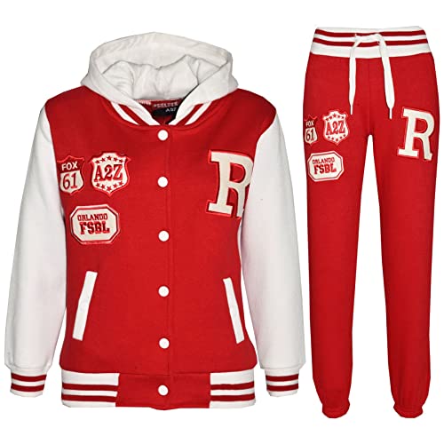 A2Z 4 Kids Baseball Trainingsanzug B.B Kapuzenpullover Mit - B.B Tracksuit Red 7-8 A2Z 4 Kids Baseball Trainingsanzug B.B Kapuzenpullover Mit - B.B Tracksuit Red 7-8 von A2Z 4 Kids