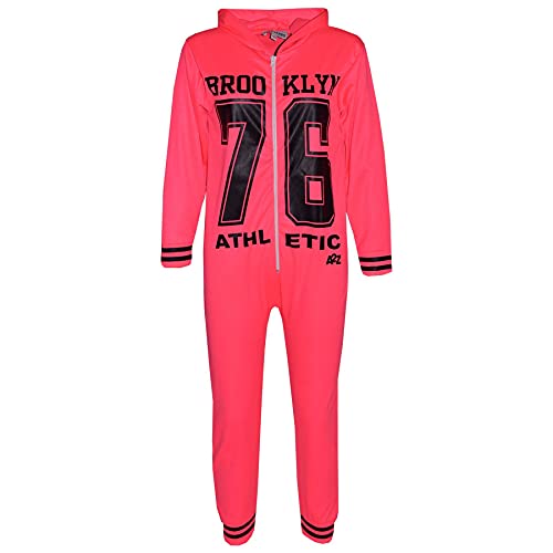 A2Z 4 Kids Baumwolle Onesie Für Kinder Onesie Brooklyn - Brooklyn Onesie Neon Pink 5-6 von A2Z 4 Kids