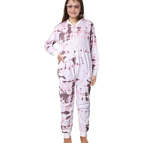 A2Z 4 Kids Baumwolle Onesie Für Kinder Strampelanzug Pyjama - Cotton Onesie 250 Tie Dye Stone 13 von A2Z 4 Kids