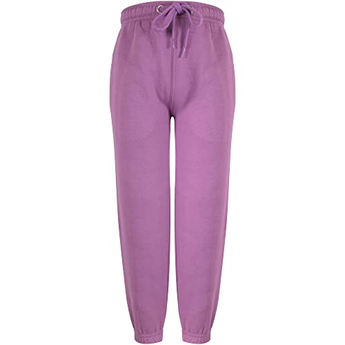 A2Z 4 Kids Jungen Mädchen Jogger Jogginghose Trainingshose - Fleece Trouser Lilac 11-12 von A2Z 4 Kids