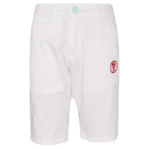 A2Z 4 Kids Jungen Shorts Kurze Hose Kinder Chino Weiß Shorts Kurze - Boys Cotton Shorts White_11-12 von A2Z 4 Kids