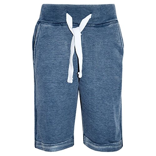 A2Z 4 Kids Jungen Vlies Kurze Hose Sportbekleidung - Boys Fleece Shorts Blue_7-8 von A2Z 4 Kids