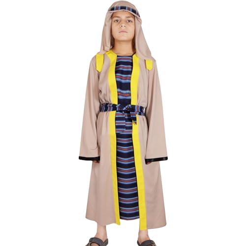 A2Z 4 Kids Jungen Weihnachtskrippe Schäfer Kostüm Dorfbewohner Stadtbewohner - Shepherd Costume 6-8 von A2Z 4 Kids