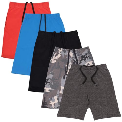 A2Z 4 Kids Jungs Shorts Baumwoll Stretch Lässig Sommer Knielang - Shorts S07 5 Pack A 11-12 von A2Z 4 Kids