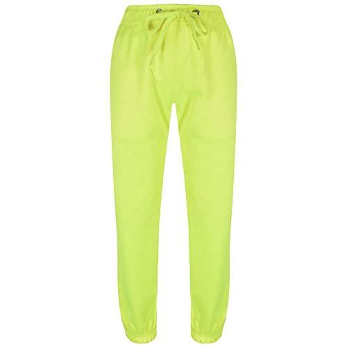 A2Z 4 Kids® Jogginghose für Kinder, Trainingshose, aus Fleece, leger Gr. 134, neon green von A2Z 4 Kids