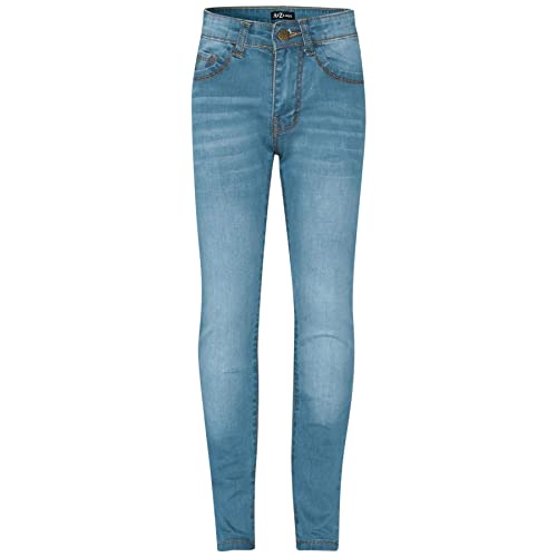 A2Z 4 Kids Kinder Mädchen Dünn Jeans Hellblau - Girls Jeans JN25 Light Blue_11-12 von A2Z 4 Kids