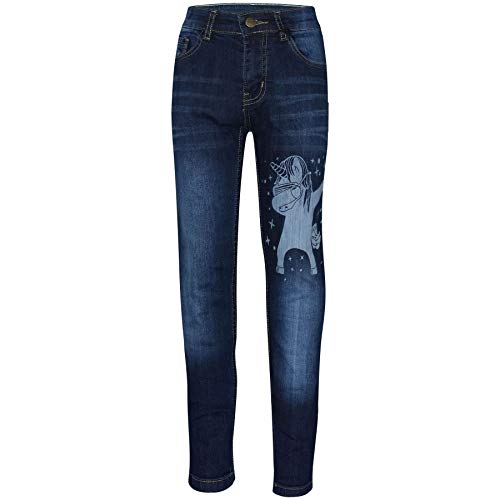 A2Z 4 Kids Kinder Mädchen Jeans Dunkel Blau Designer - Jeans JN29 Dark Blue._11-12 von A2Z 4 Kids