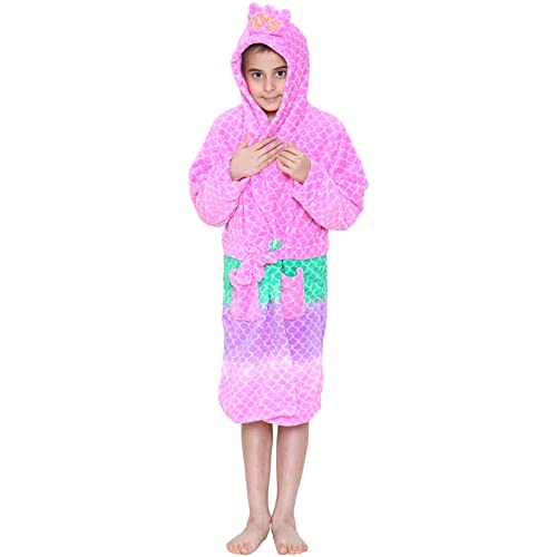 A2Z 4 Kids Kinder Mädchen Jungen Bademäntel Desinger Meerjungfrau 3D Tier - Bathrobe Mermaid_13 von A2Z 4 Kids