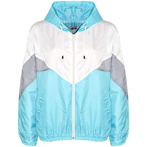 A2Z 4 Kids Mädchen Windjacke Wasserdicht Regenmantel Baby Rosa Jacken - Windbreaker 504 Aqua 13 von A2Z 4 Kids
