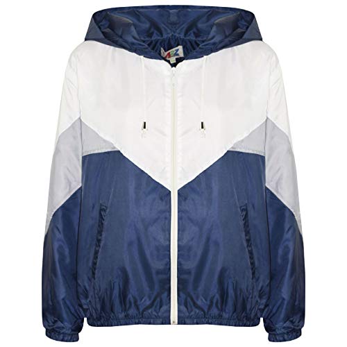 A2Z 4 Kids Kinder Mädchen Jungen Windbreaker Jacken Leichte wasserdichte - Windbreaker 504 Navy 11-12 von A2Z 4 Kids