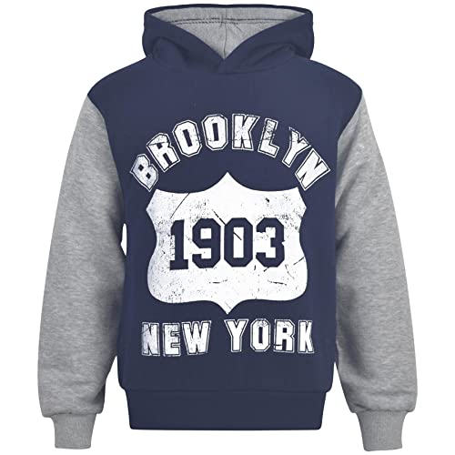 A2Z 4 Kids Kinder Mädchen Jungs Sweatshirt Oberteile Zwanglos - Sweatshirt NY1903 Navy 13 von A2Z 4 Kids