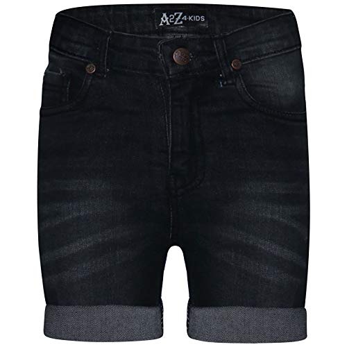 A2Z 4 Kids Kinder Mädchen Kurze Hose Schwarz Bermuda Dünn Jeans - Shorts Denim S02 Black._9-10 von A2Z 4 Kids