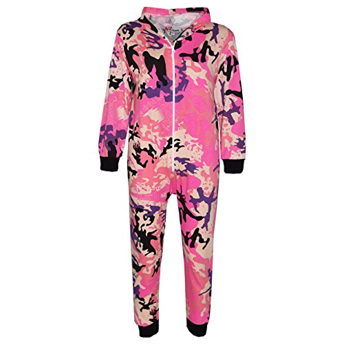 A2Z 4 Kids Kinder Strampelanzug Mädchen Jungen Designer's 100% Baumwolle - A2Z Camo Onesie Baby Pink 11-12 von A2Z 4 Kids