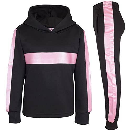 A2Z 4 Kids Mädchen Baby Rosa Druck Trainingsanzug Cropped Hoodie Mit Jogger - T.S 322 Baby Pink._13 von A2Z 4 Kids