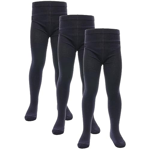 A2Z 4 Kids Filles Coton Riche Uniforme École Collants -UF Tights Navy 3 Pack 13 von A2Z 4 Kids