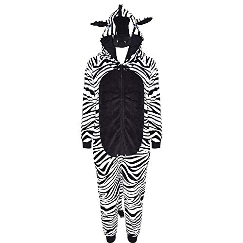 A2Z 4 Kids Mädchen Jungen Animal Strampelanzug Eins Stück Super - E.Soft Zebra 13-14 von A2Z 4 Kids