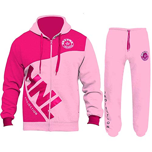 A2Z 4 Kids Mädchen Trainingsanzug Hnl Mit Reißverschluss - T.S HNL Dady Baby Pink 7-8 von A2Z 4 Kids