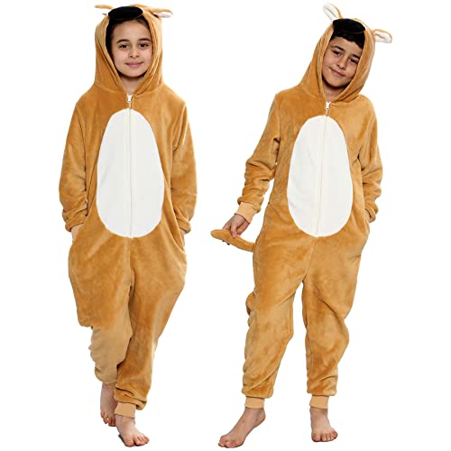 A2Z 4 Kids Mädchen & Jungen Animal Onesie One Piece Super Sanft - E.Soft Shepherd._11-12 von A2Z 4 Kids