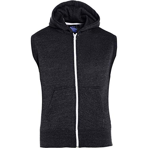 A2Z 4 Kids À capuche Gilet Veste Tissu Pas Manche Fermeture éclair - Gilet Charcoal 7-8 von A2Z 4 Kids