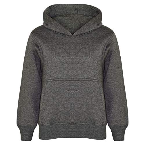 A2Z 4 Kids Plain Sweat Hoodie Charcoal_13 von A2Z 4 Kids