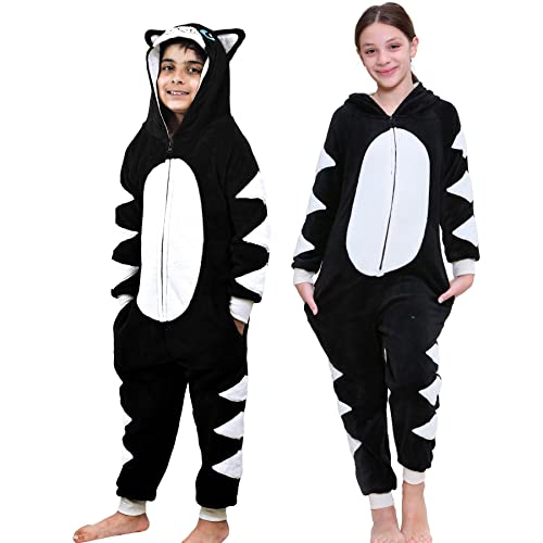 A2Z 4 Kids Tier Einteiler Für Kinder Mädchen Jungen Super Weich Kostüm Für Kinder - E.S Cat Black 9-10 A2Z 4 Kids Tier Einteiler Für Kinder Mädchen Jungen Super Weich Kostüm Für Kinder - E.S Cat Black 9-10 von A2Z 4 Kids