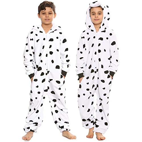 A2Z 4 Kids Tier Einteiler Für Kinder Mädchen Jungen Super Weich Kostüm Für Kinder - E.S Dalmatian 2-3 von A2Z 4 Kids