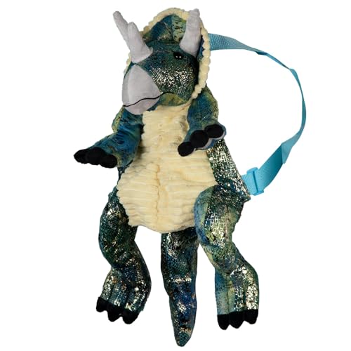 A2Z 4 Kids Triceratops Schulrucksack für Mädchen, Jungen, Teenager, verstellbare Schultergurte mit Trageschlaufe, Schulrucksack, PE-Kit, leicht, bequem, Reisen, tolle Tiertaschen für Kinder von A2Z 4 Kids