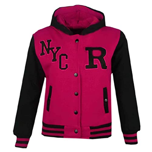 A2Z 4 Kids Baseball Kapuzenjacke R Mode NYC/FOX Jacke - IS-254 von A2Z 4 Kids