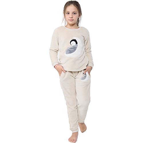 A2Z 4 Kinder PJs Super Weiche Passende Oberteil Unterteil Pyjamas Bequeme Freizeitkleidung Verkleiden - PJS 178 Penguin 13 von A2Z 4 Kids