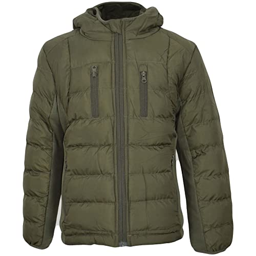 A2Z Kids Jungs Mode Gepolstert Beiläufig Schule Jacke - Jacket JK30 Olive 11-12 von A2Z 4 Kids